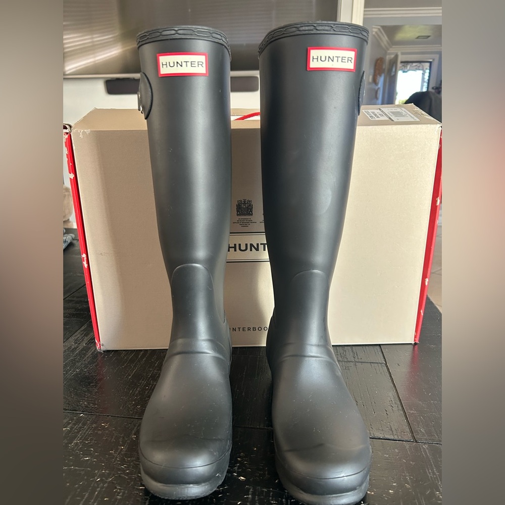 Hunter tall boots